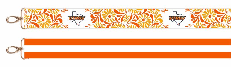 UTRGV/TX Floral Strap by Desden
