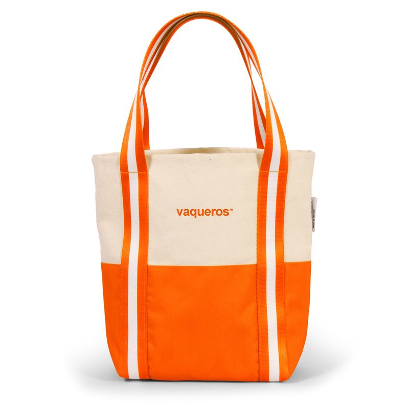 Vaqueros Canvas Mini Boat Tote