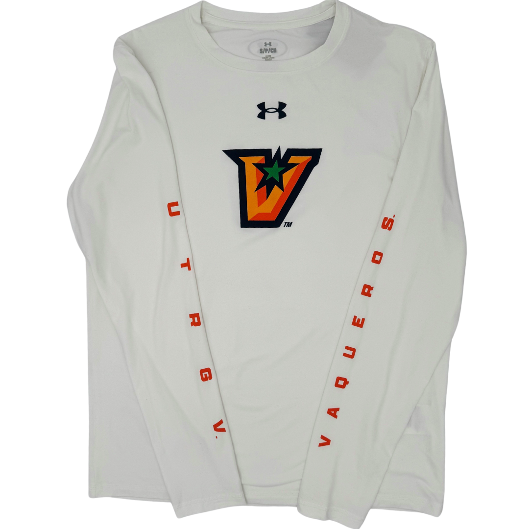 &quot;V&quot; Vaqueros Tech Stretch Long Sleeve - White