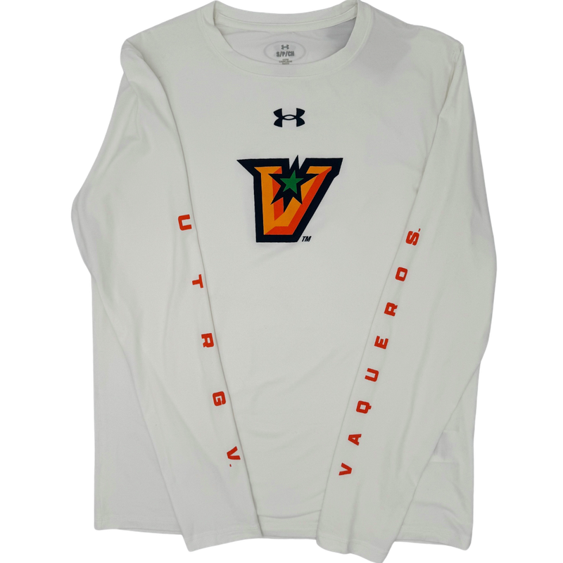 &quot;V&quot; Vaqueros Tech Stretch Long Sleeve - White