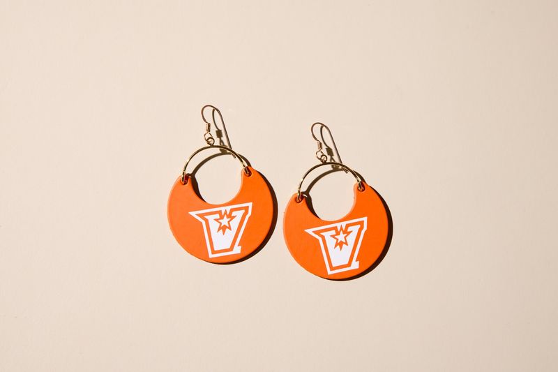 UTRGV Earrings Ninas - Orange
