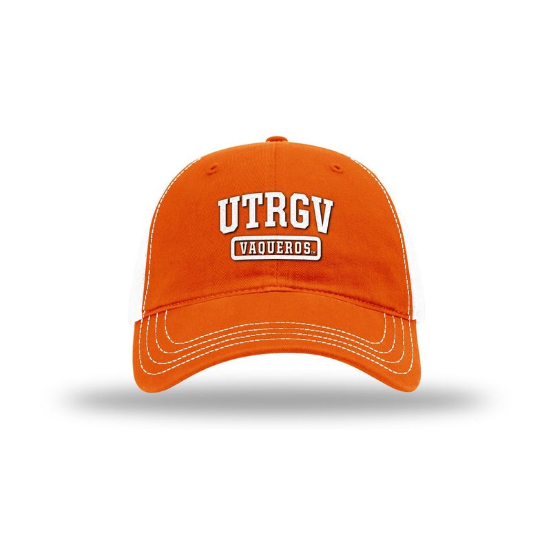 UTRGV Vaqueros Richardson Adjustable - Orange/White