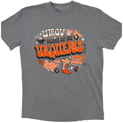 HOME OF THE VAQUEROS Ringspun T-Shirt