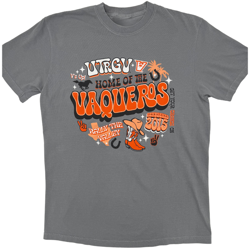 HOME OF THE VAQUEROS Ringspun T-Shirt