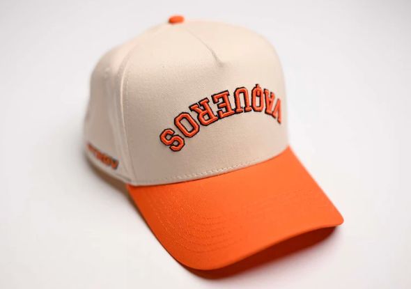 TRUE BRVND VAQUEROS - ORANGE / OFFWHITE