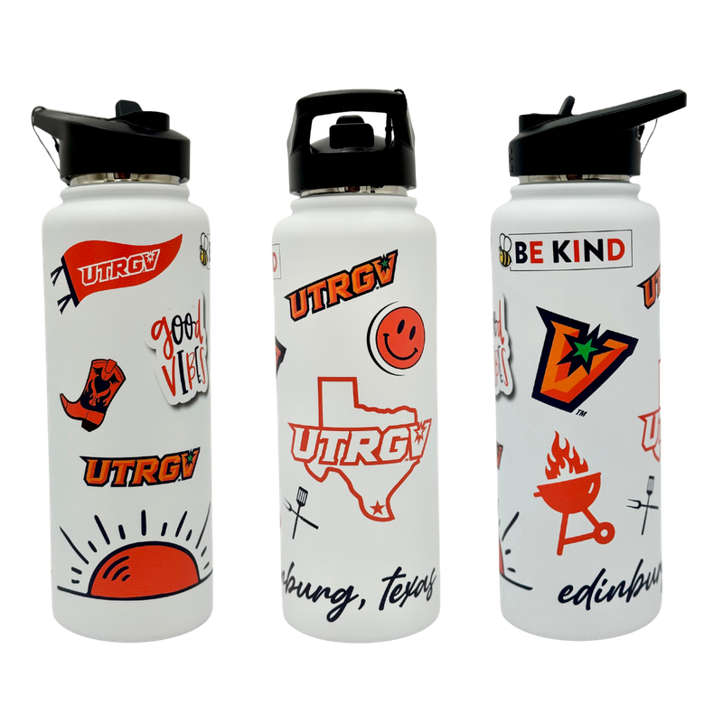 UTRGV 34oz Native Quencher Bottle