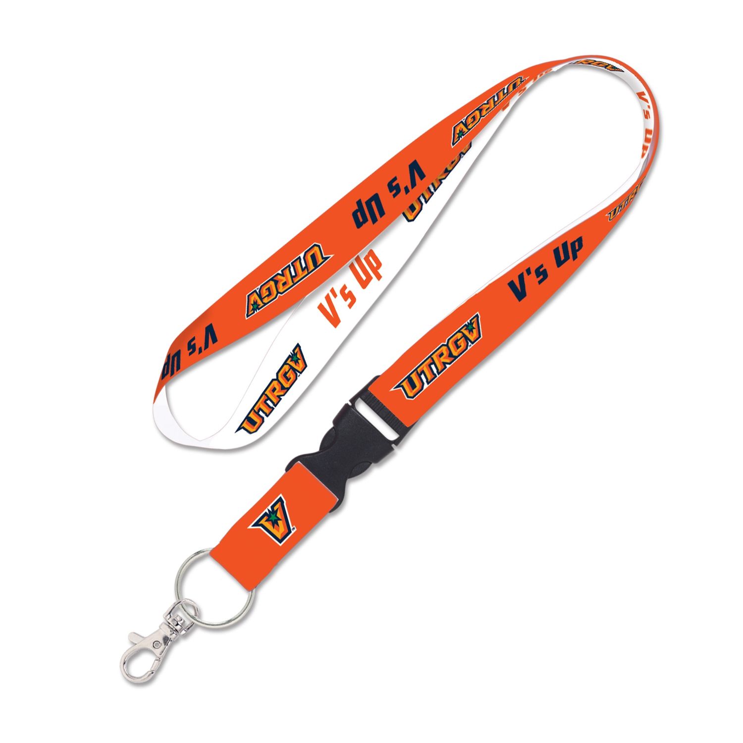 UTRGV V&#39;S Up Lanyard w/ Detachable Buckle