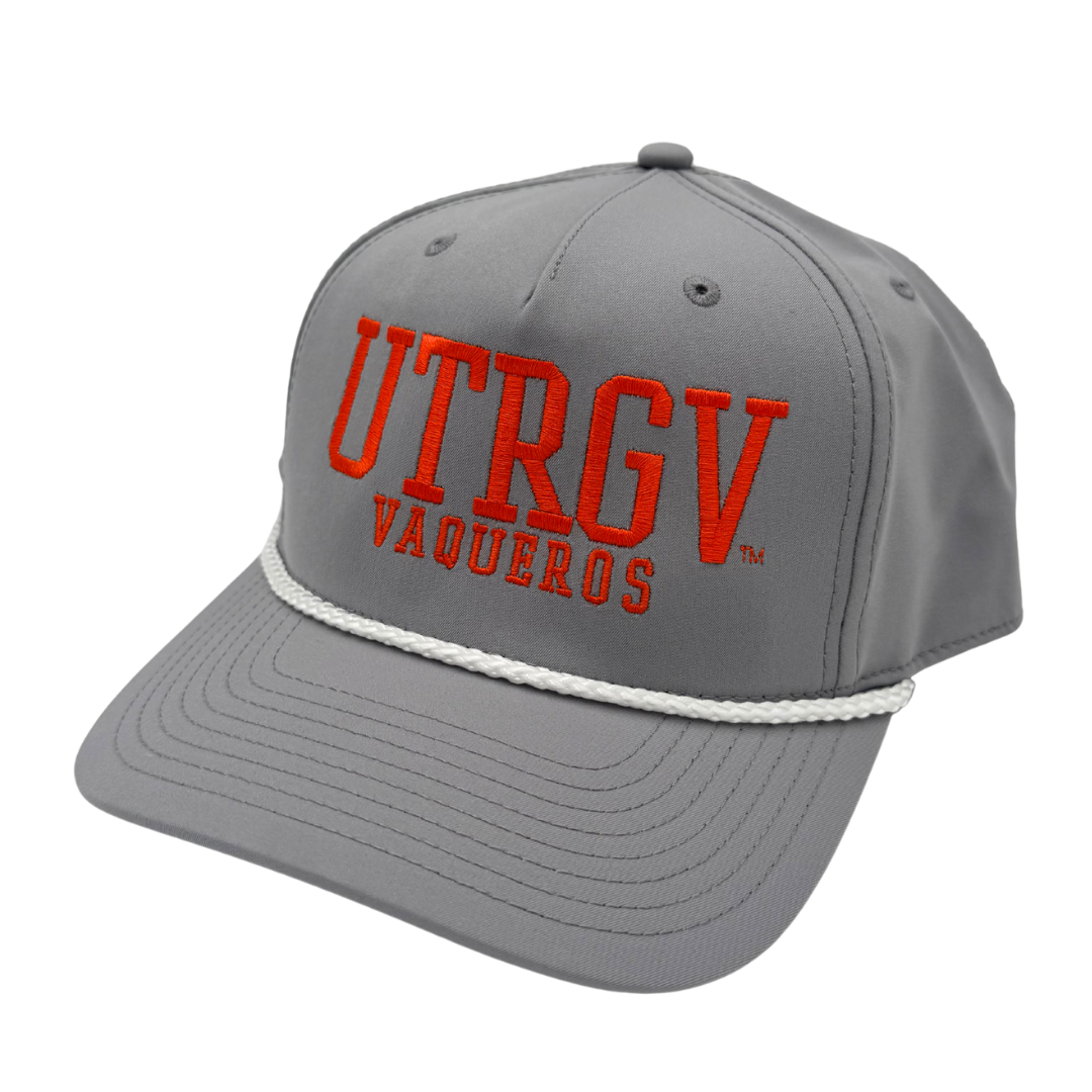 UTRGV Vaqueros Richardson Rope Cap - Light Grey