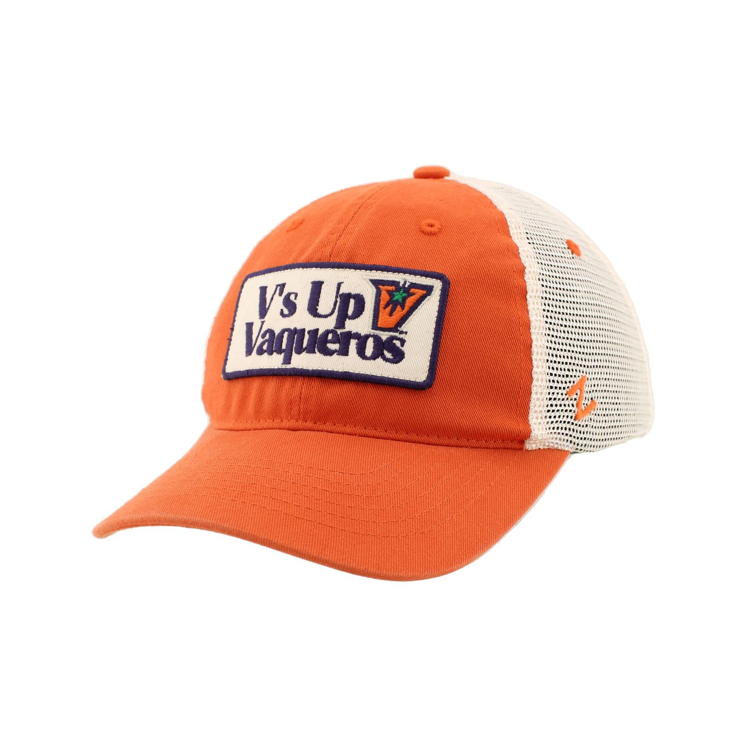 Zephyr V&#39;s Up Vaqueros Twill Trucker Cap