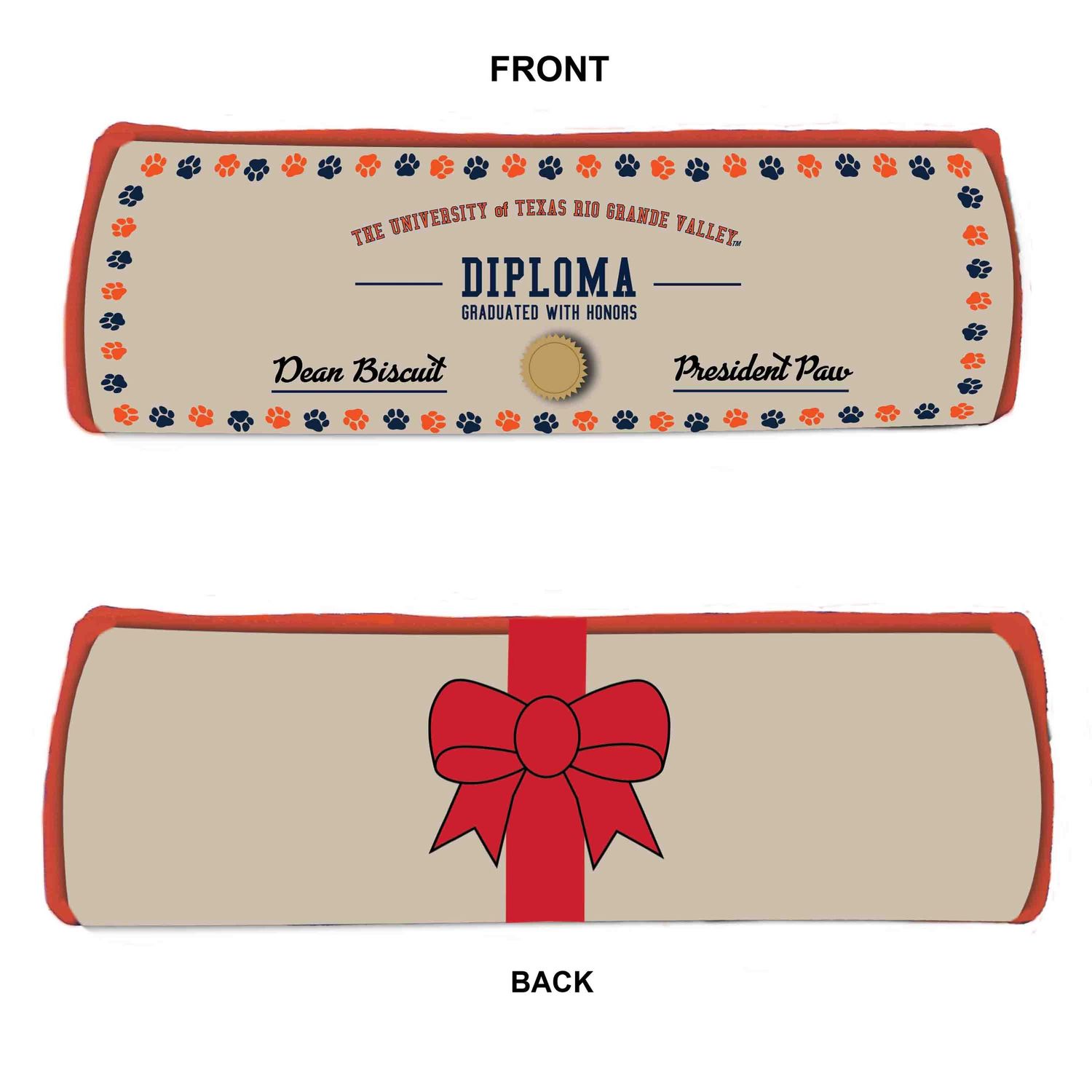 Dog Diploma Squeaker Toy