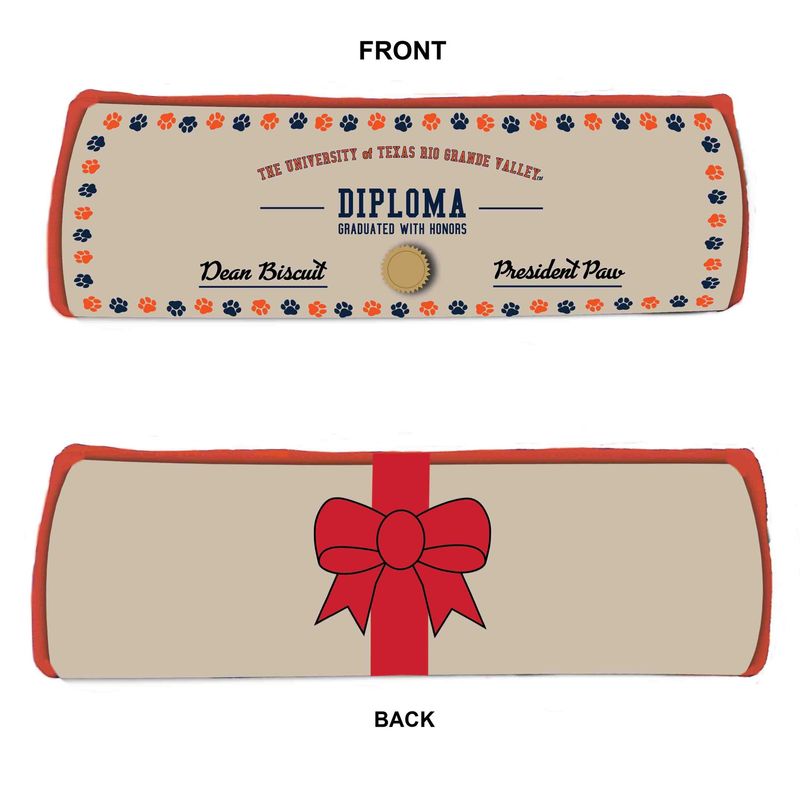 Dog Diploma Squeaker Toy