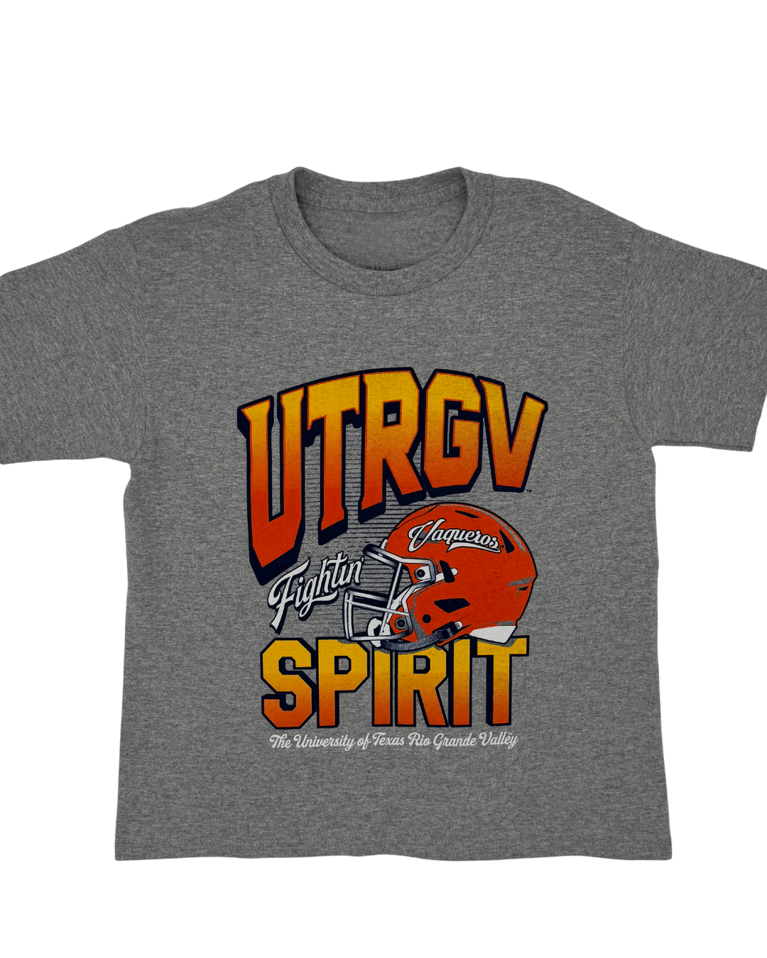 Fightin&#39; Vaqueros Football T-Shirt - Grey