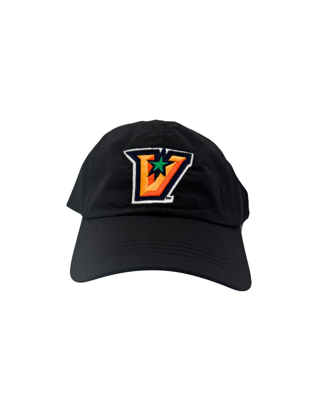 Ladies "V" Ponytail Cap - Black