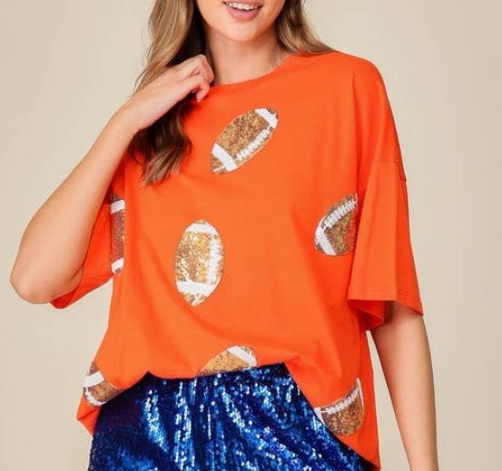 Game Day Dazzling Football T-Shirt