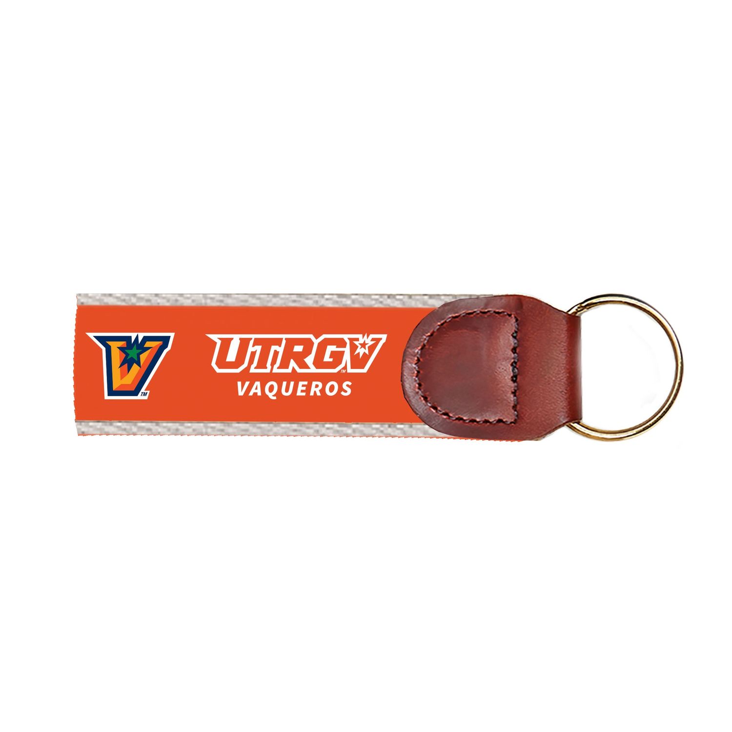 UTRGV Vaqueros Ribbon Keychain