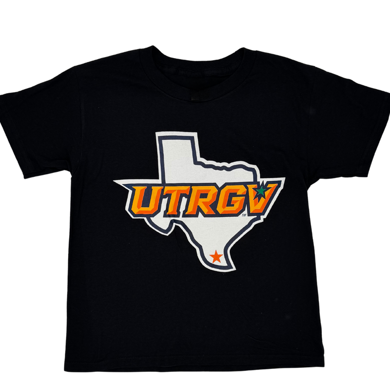 UTRGV/TX Short Sleeve T-Shirt - Black