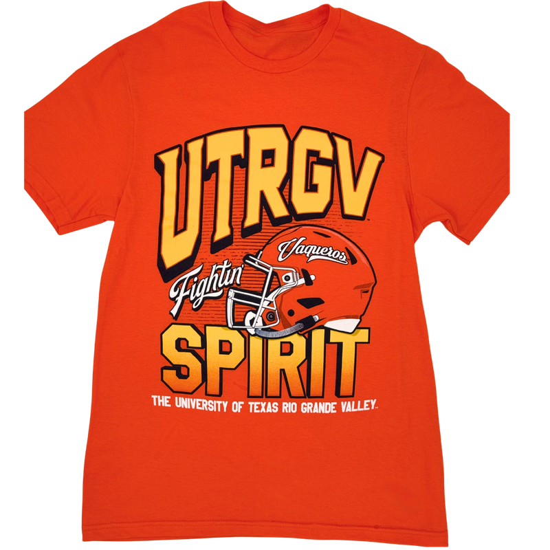Fightin&#39; Vaqueros Football T-Shirt - Orange