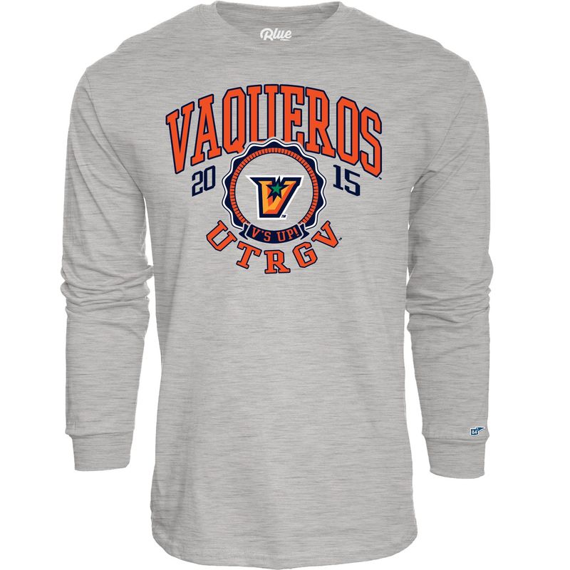 UTRGV Steal My Thunder Long Sleeved T-Shirt - Heat Grey