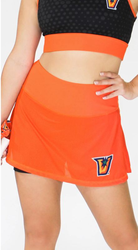 &quot;V&quot; UTRGV 9&quot; Mesh Skort