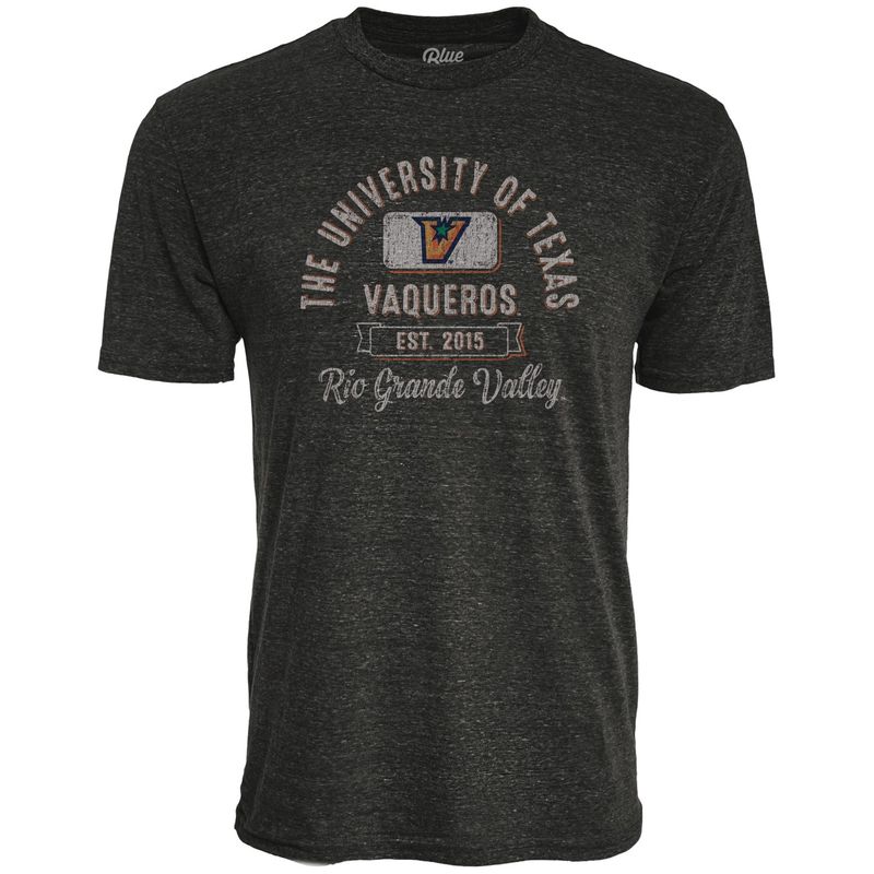 UTRGV RGV TriBlend T-Shirt - Heather Black