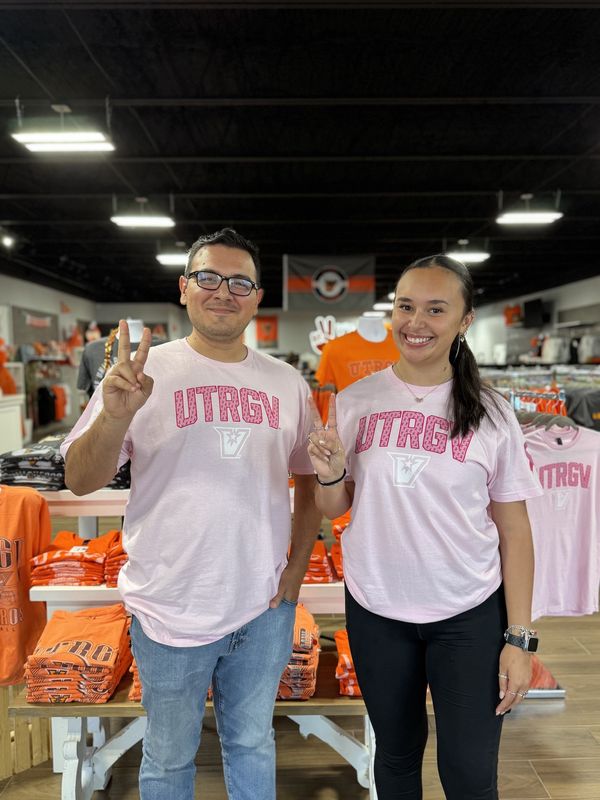 UTRGV Ribbon Breast Cancer Awareness T-Shirt
