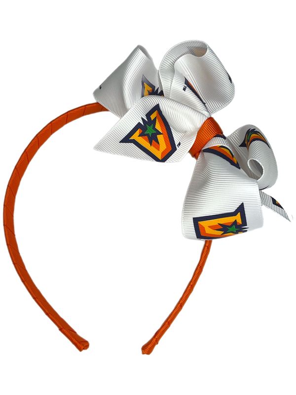 UTRGV Wrapped Headband w/ Bow