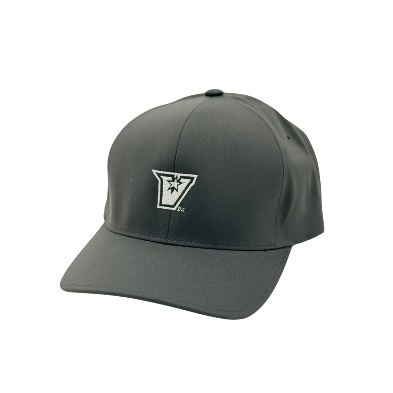 &quot;V&quot; FlexFit Cap- Charcoal