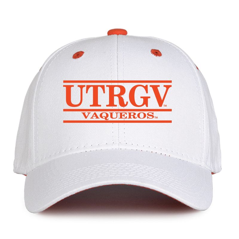 UTRGV Vaqueros Twill Snapback - White