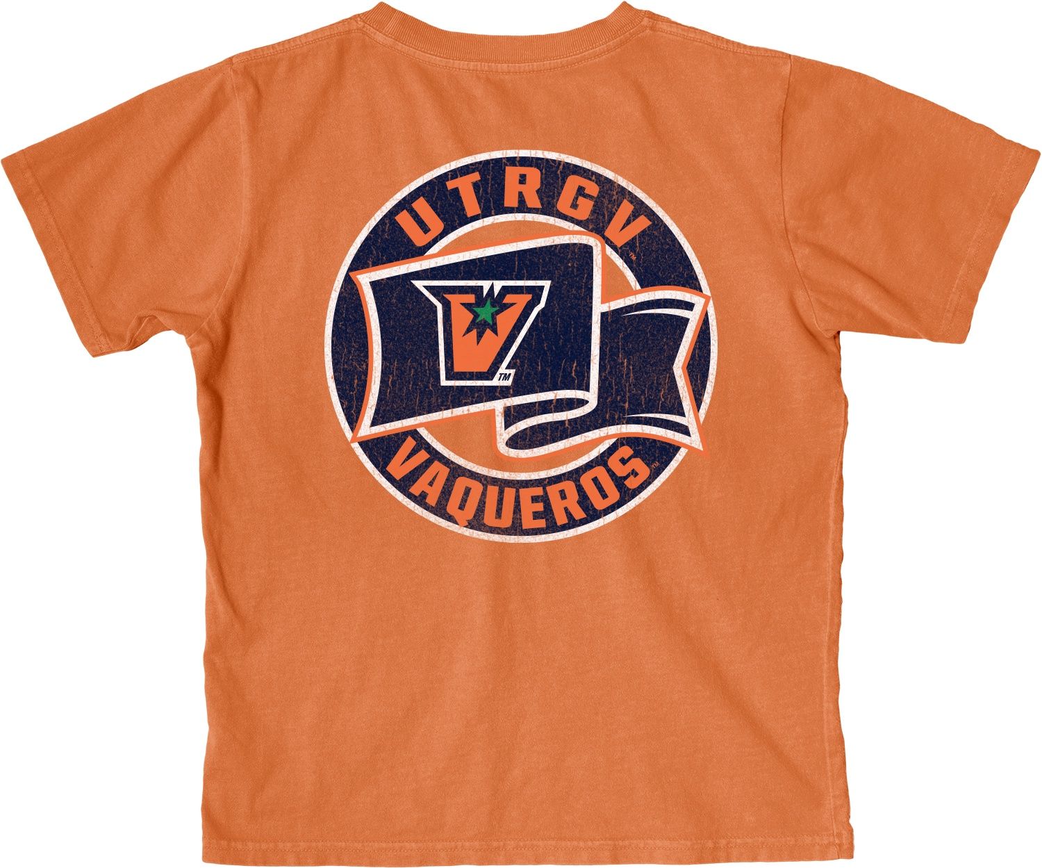 YOUTH UTRGV Flag Ringspun  T-Shirt
