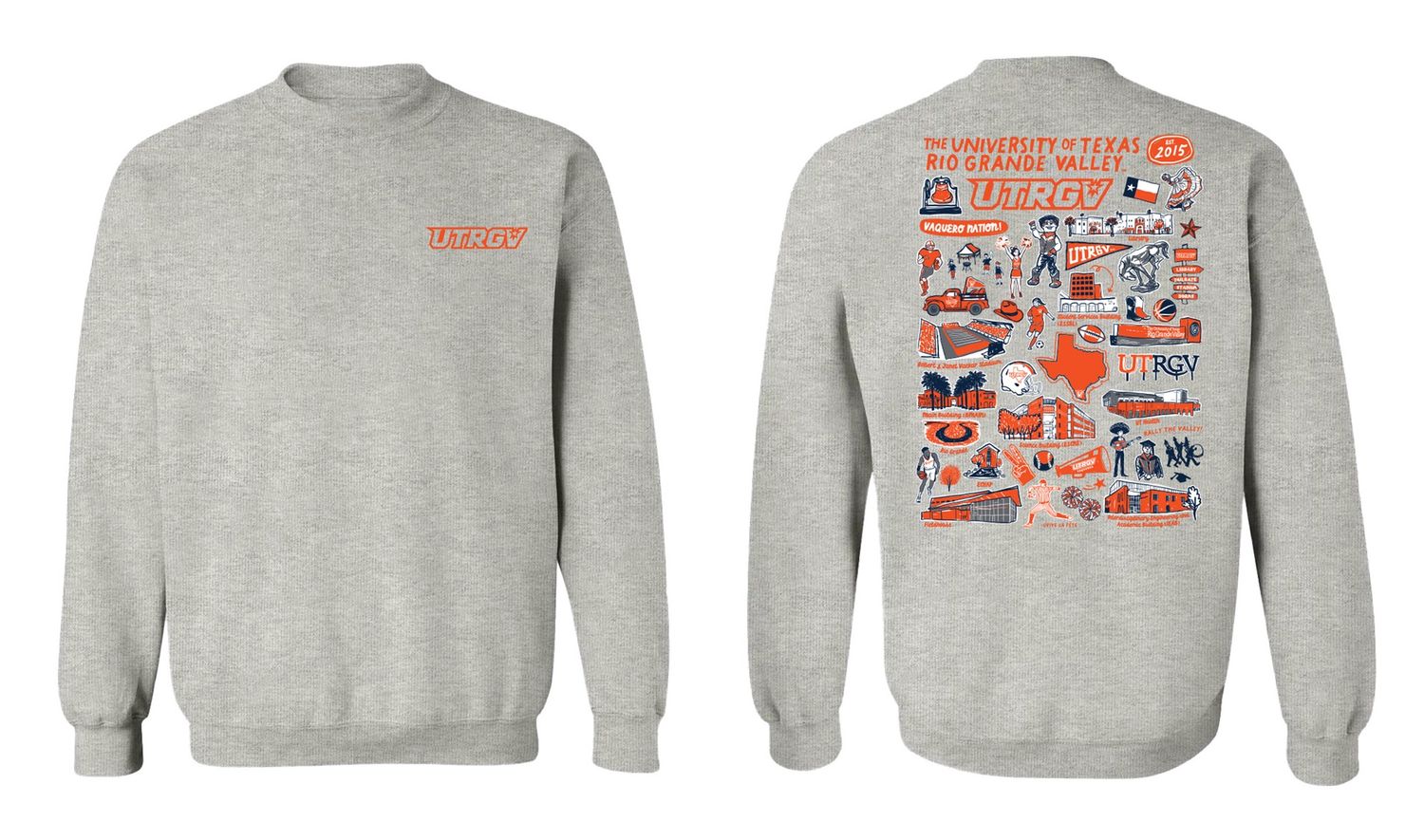 UTRGV Impressions Crewneck Sweater