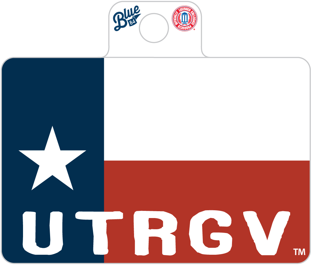 UTRGV Texas Flag Sticker