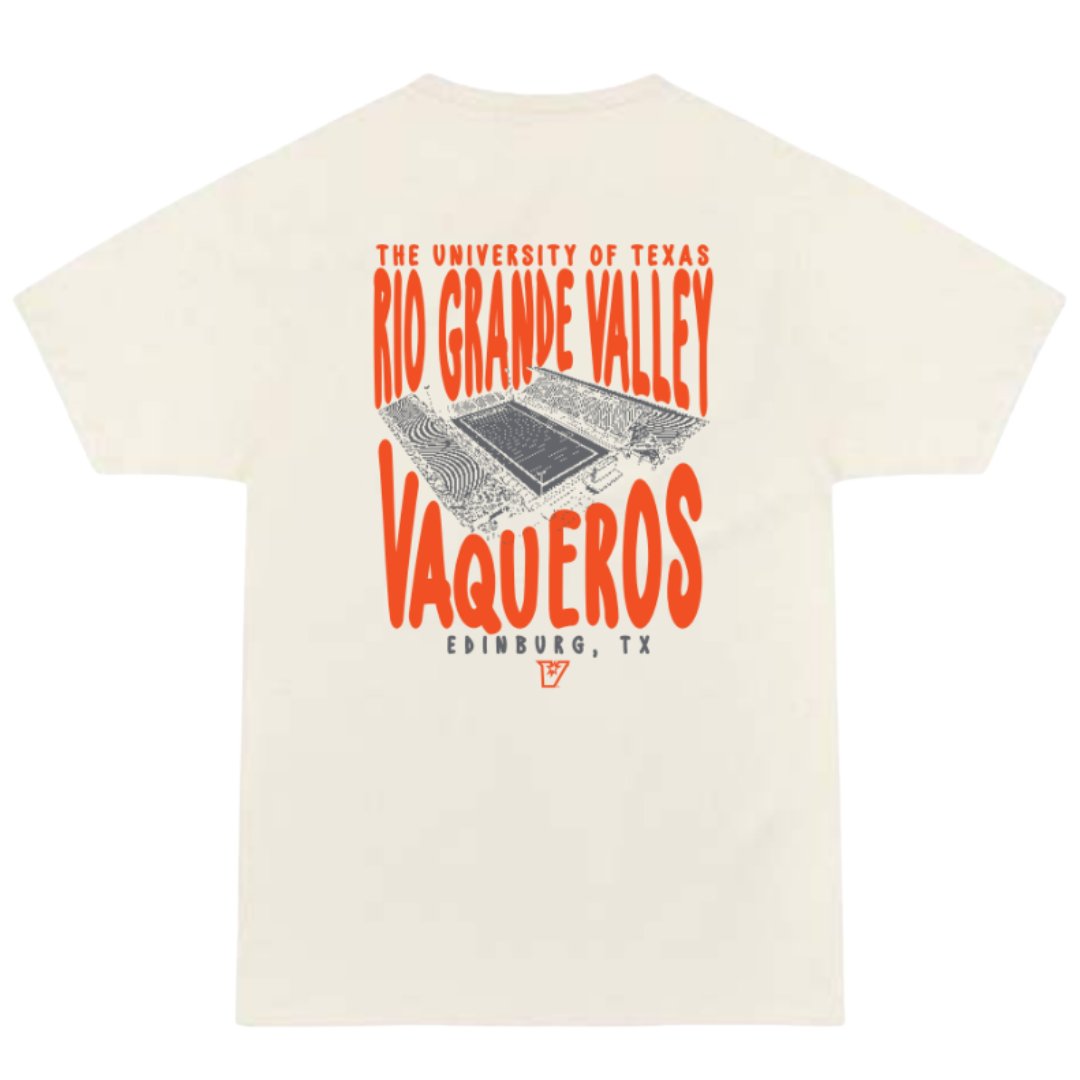 Vackar Stadium T-Shirt - Vintage White