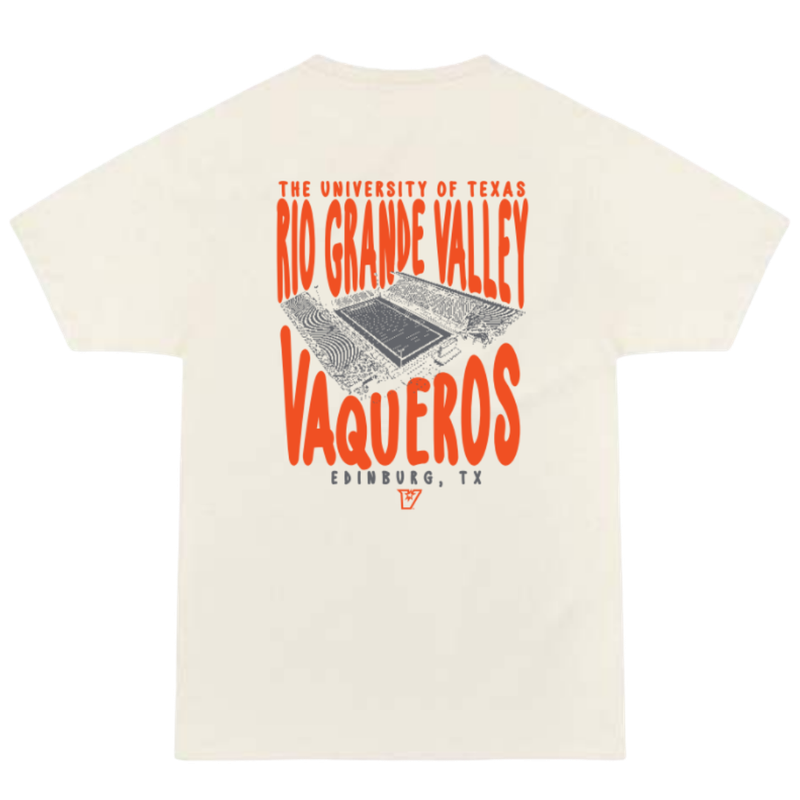 Vackar Stadium T-Shirt - Vintage White