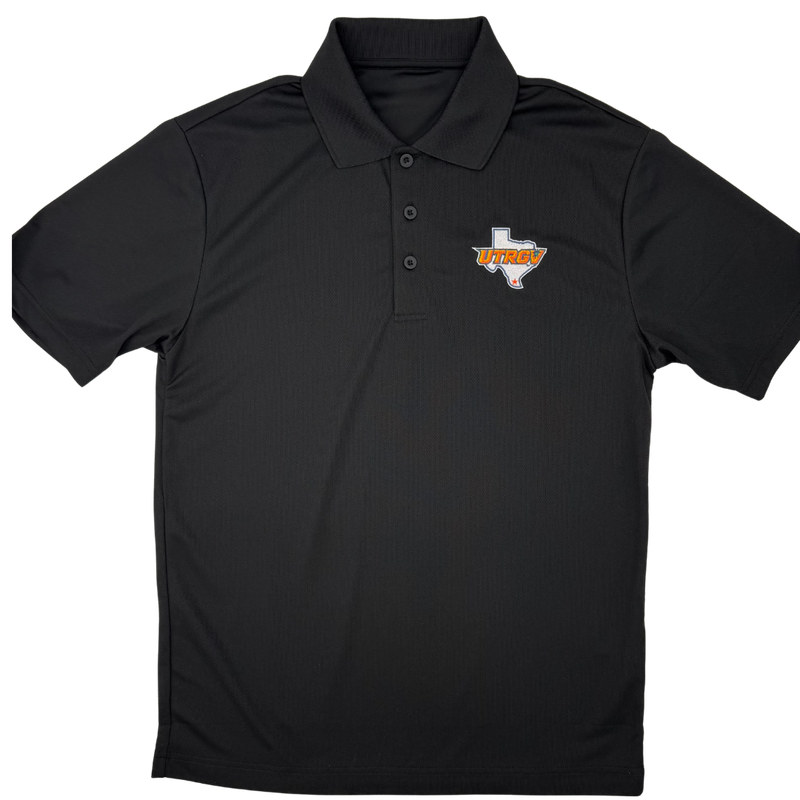 Men&#39;s UTRGV/Texas Polo - Black