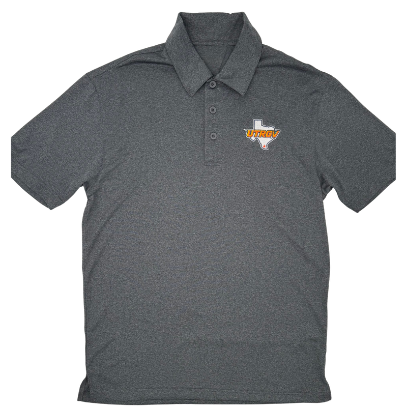Men&#39;s UTRGV/Texas Polo - Heathered Charcoal
