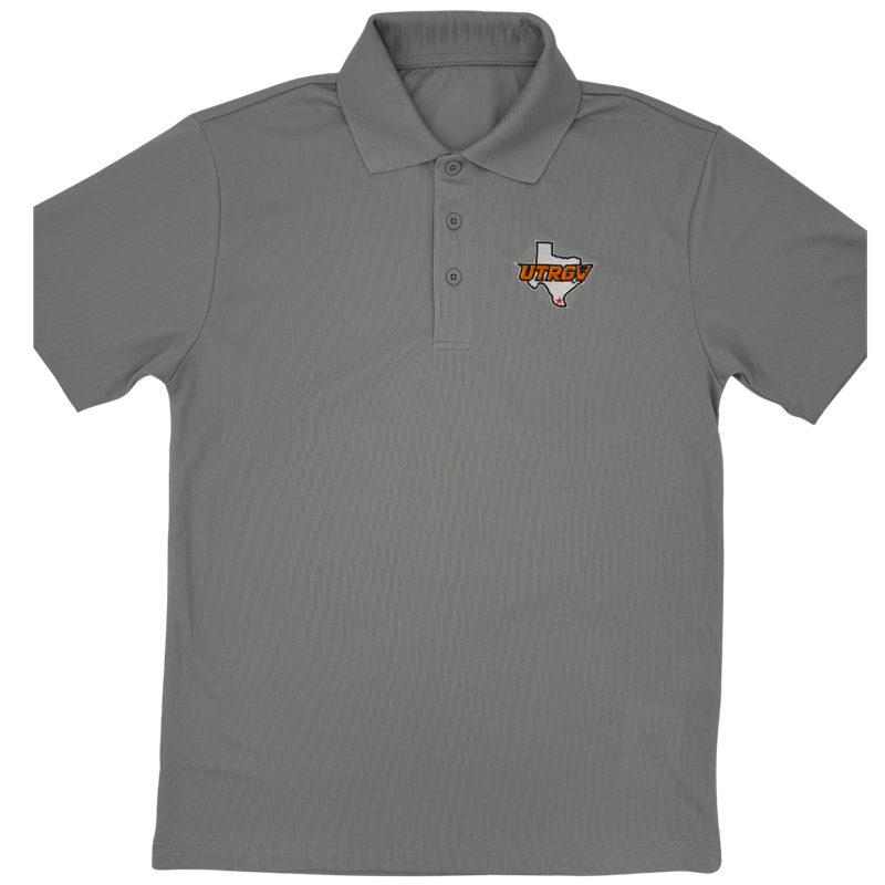 Men&#39;s UTRGV/Texas Polo - Graphite Grey