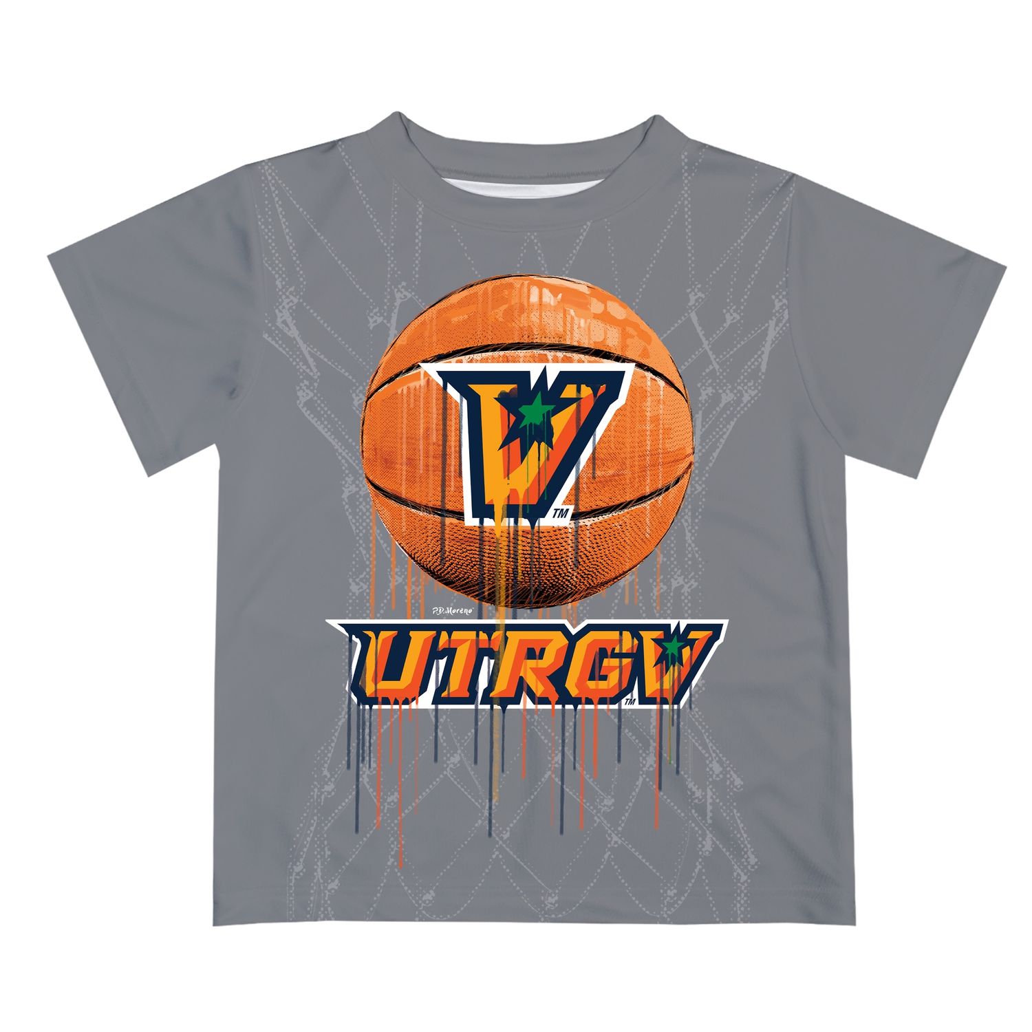 Youth Basketball Drip Sublimated T-Shirt
