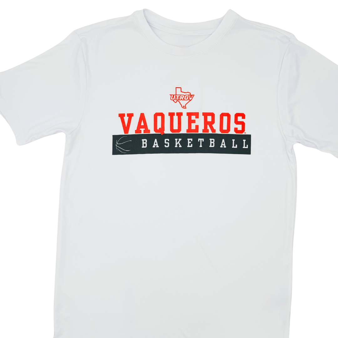 Vaquero Basketball Dri-Fit T-Shirt - White