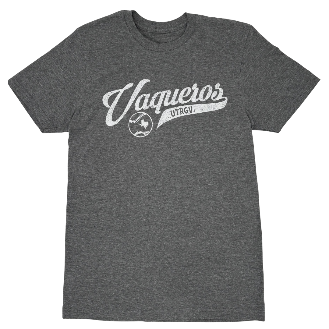 UTRGV Baseball T-Shirt - Graphite Heather