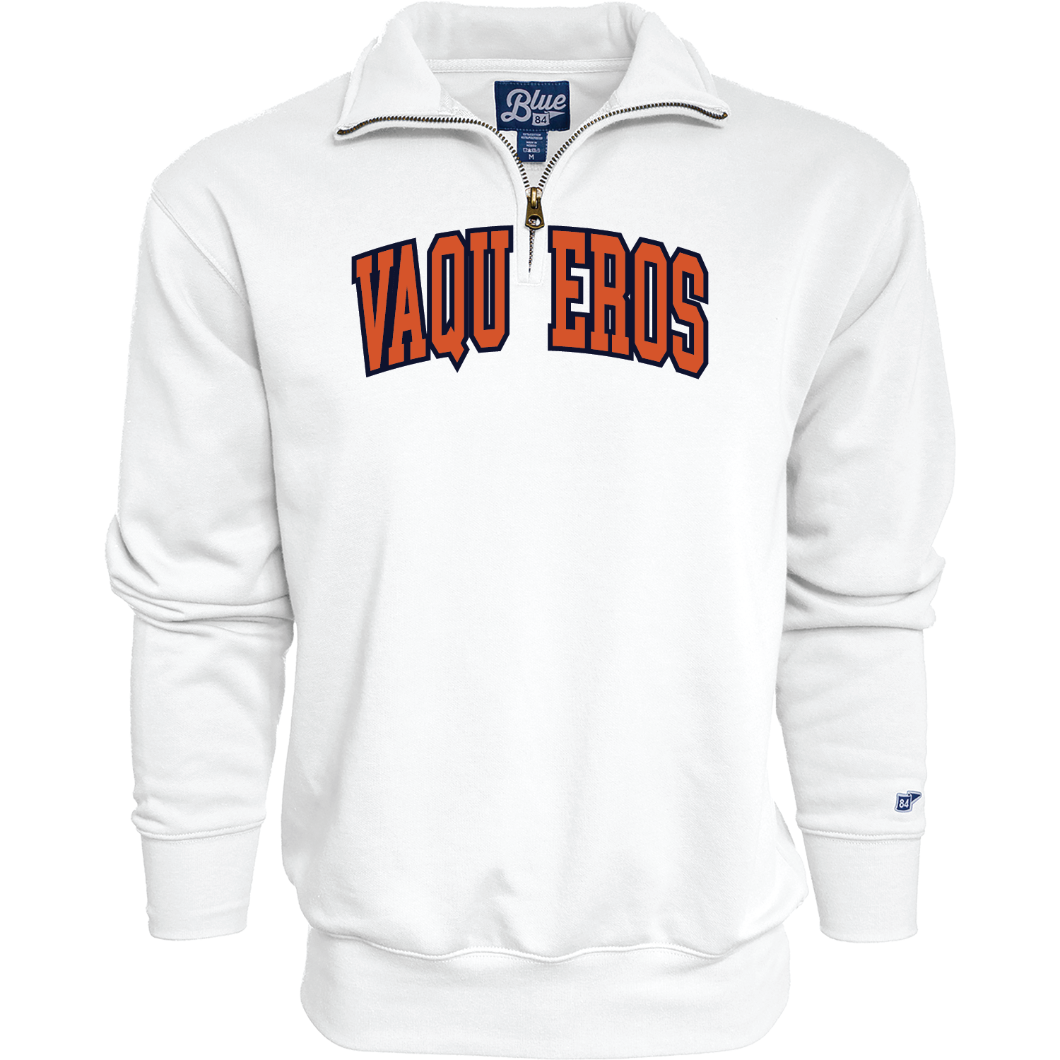 VAQUEROS Fleece 1/4 Zip - White