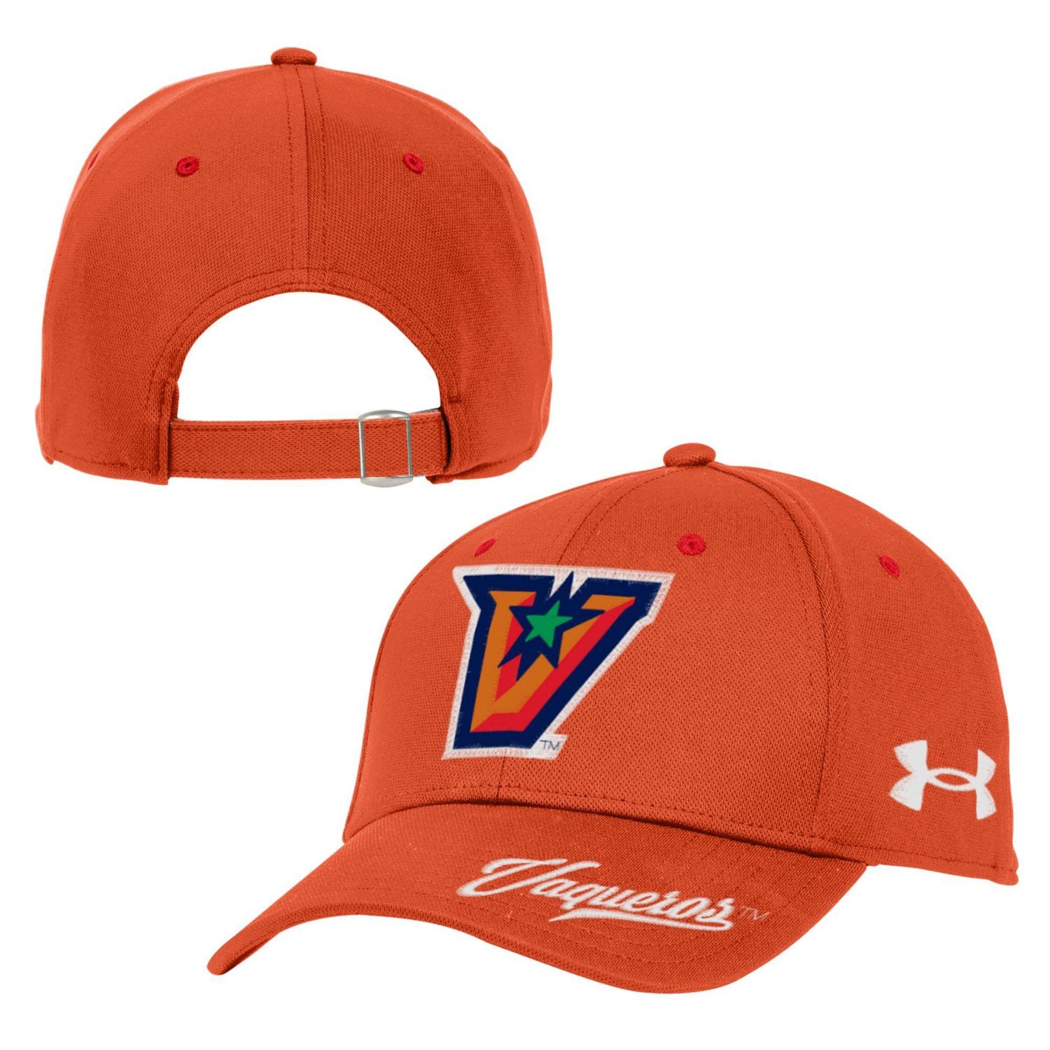 &quot;V&quot; Under Armour Adjustable Cap - Orange