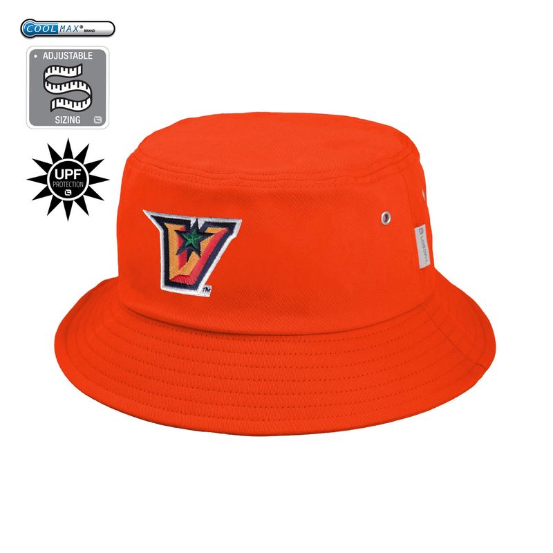 Daytona Washed Cotton Bucket Hat - ORANGE