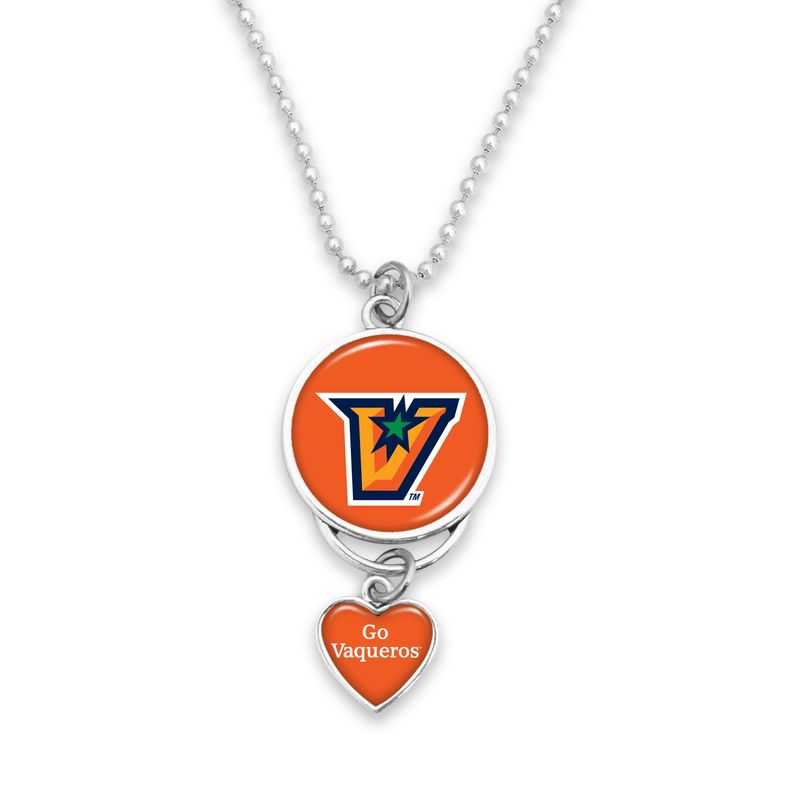 "V" Go Vaqueros Rearview Mirror Charm