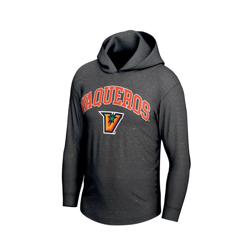 Men&#39;s Vaqueros Long Sleeve Hoodie - Charcoal