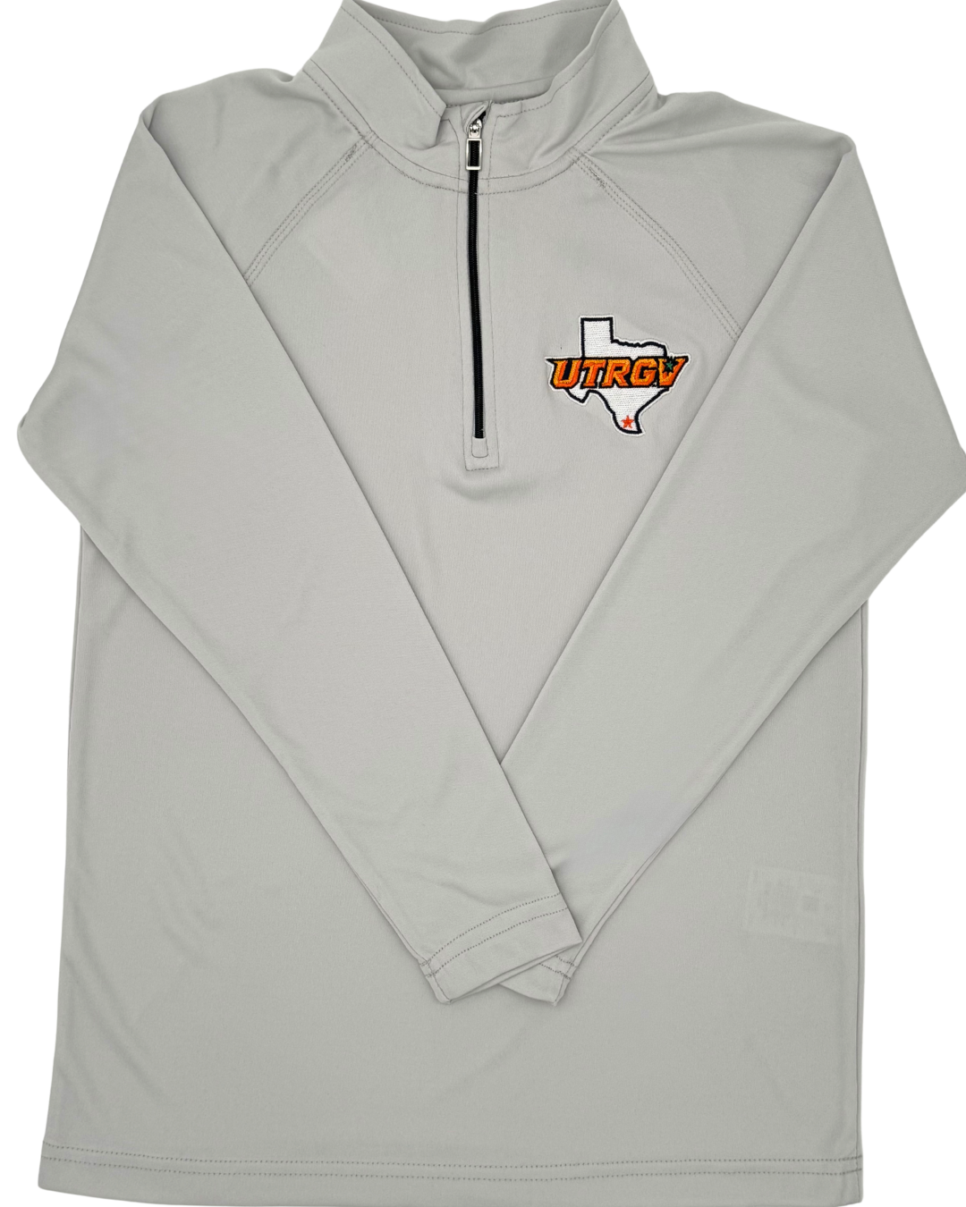 YOUTH &quot;V&quot; 1/4 Zip Dri-Fit - SILVER