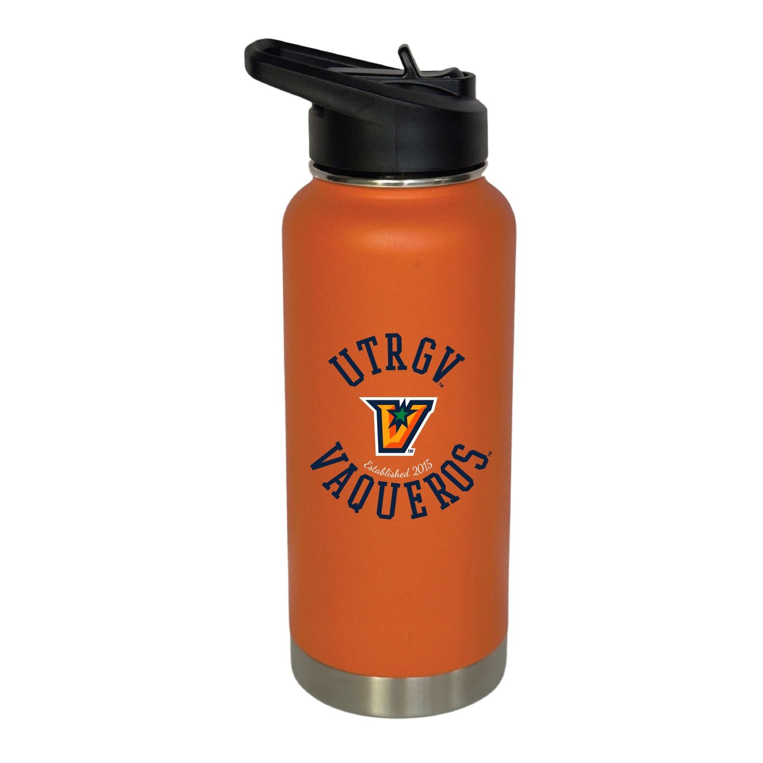 32oz UTRGV Water Bottle - Orange
