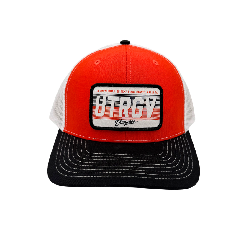 UTRGV Lines Richardson Cap - Orange/Black/White