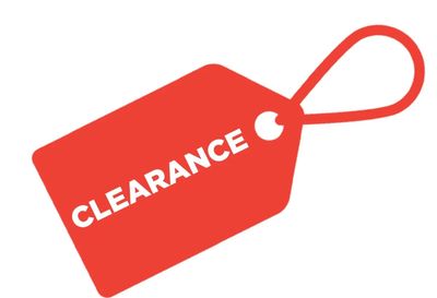 CLEARANCE SALE
