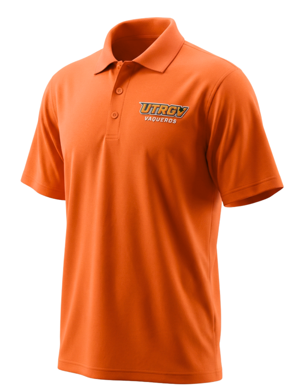 MEN'S UTRGV Vaqueros Cool-Tek Polo - Orange