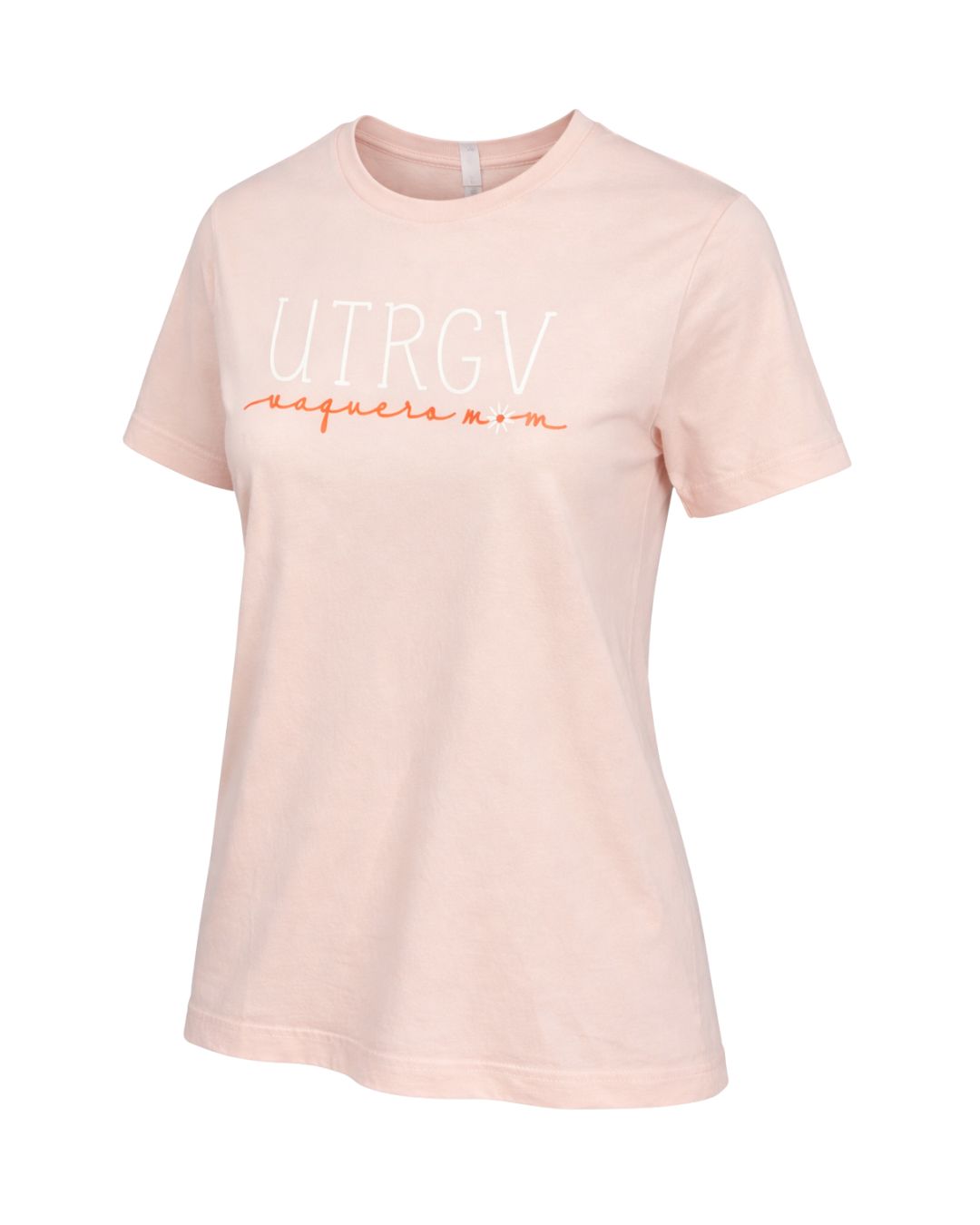 Vaquero Flower Mom T-Shirt - Peach